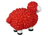 Cartoon Red Sheep Ornament