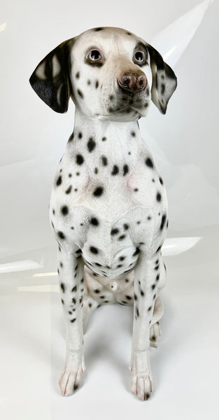 Life Size Realistic Spotted Dalmatian Ornament