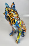 Multicolour Graffiti Fox Ornament