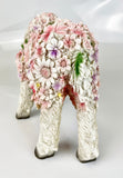 Flower Power Lamb Standing Floral Pink Baby Sheep Ornament