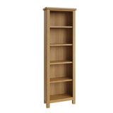Oak & Hardwood Rustic Large Bookcase