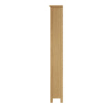 Oak & Hardwood Rustic Large Bookcase