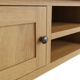 Oak & Hardwood Rustic Large TV Cabinet