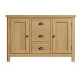 Oak & Hardwood Rustic Large Sideboard