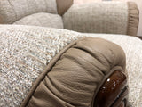 Martina Real Leather & Fabric Sofa Collection