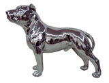 Silver Small Staffordshire Bull Terrier Ornament