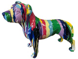 Paint Splatter Large Staffordshire Bull Terrier Ornament