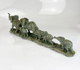 Follow The Leader Troop of Elephants Ornament