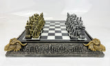 Medieval Knights & Dragons Decorative Chess Set Ornament