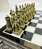 Medieval Knights & Dragons Decorative Chess Set Ornament
