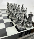 Medieval Knights & Dragons Decorative Chess Set Ornament
