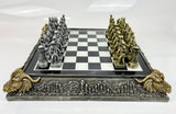 Medieval Knights & Dragons Decorative Chess Set Ornament