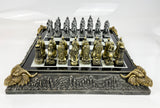 Medieval Knights & Dragons Decorative Chess Set Ornament