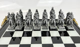 Medieval Knights & Dragons Decorative Chess Set Ornament