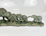 Follow The Leader Troop of Elephants Ornament