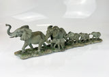 Follow The Leader Troop of Elephants Ornament