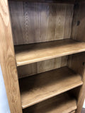 Weathered Oak Bookcase with Drawer