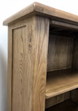 Weathered Oak Bookcase with Drawer