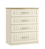 Portofino 4 Drawer Chest of Drawers (with One Deep Drawer)