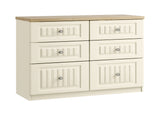 Portofino Short 6 Drawer Chest of Drawers