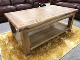 Weathered Oak Rectangular Coffee Table