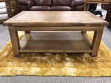 Weathered Oak Rectangular Coffee Table