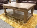 Weathered Oak Rectangular Coffee Table