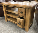 Weathered Oak Small TV Unit