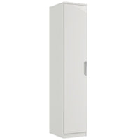 Milan High Gloss Single Tall Wardrobe