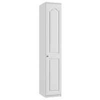 Lazio Sculptured Single Door Wardrobe