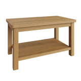 Oak & Hardwood Small Coffee Table