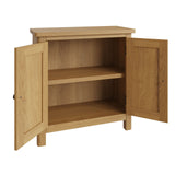 Oak & Hardwood Rustic Small Sideboard