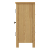 Oak & Hardwood Rustic Small Sideboard