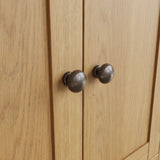 Oak & Hardwood Rustic Small Sideboard