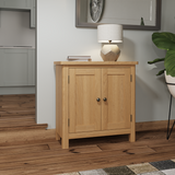 Oak & Hardwood Rustic Small Sideboard