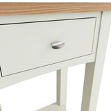Fresh White with Oak Top Telephone Table