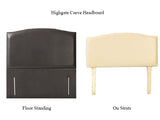 Highgate Curve 24" Headboard