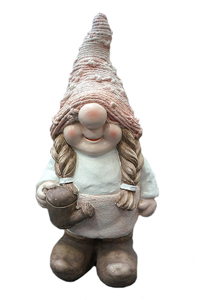 Nora Female Pink Gnome Ornament