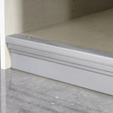 Pelligrino Mirrored Door Sliding Wardrobe - White, Oak or Grey