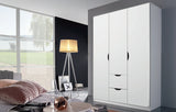 Attwood Alpine White Hinged Door Combi Wardrobe Range