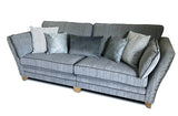 Anthea Fabric 4 Seater Formal Back Corner Sofa