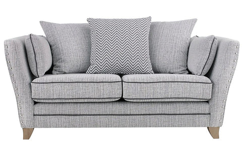 Anthea Fabric 2 Seater Pillow Back Sofa