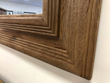 Weathered Oak Bedroom Mirror