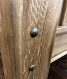 Weathered Oak King Size Bed