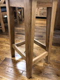 Reclaimed Oak Maxi Tall Bar Stool