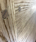 Weathered Oak Dining Bench