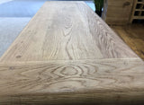 Weathered Oak Dining Bench