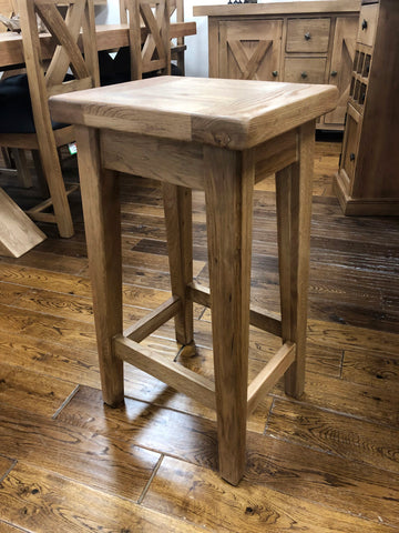 Reclaimed Oak Maxi Tall Bar Stool