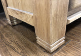 Weathered Oak Blanket Box