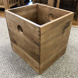 Weathered Oak Storage Box